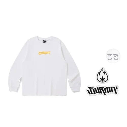 BURNIN 남녀공용 티셔츠