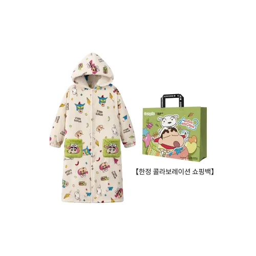 Gongdie 남녀공용 샤워 가운