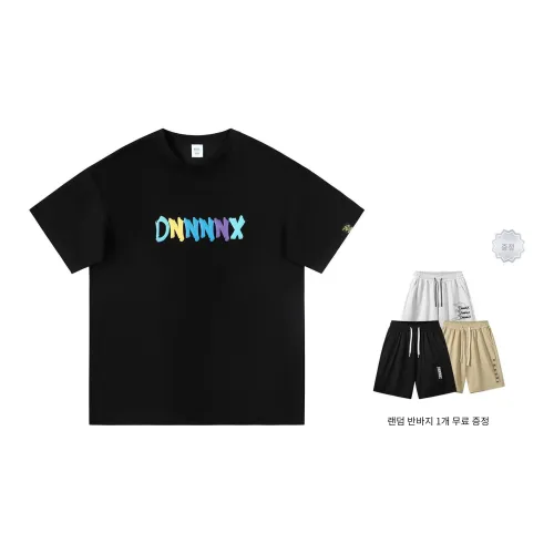 Dnnnnx 남녀공용 티셔츠