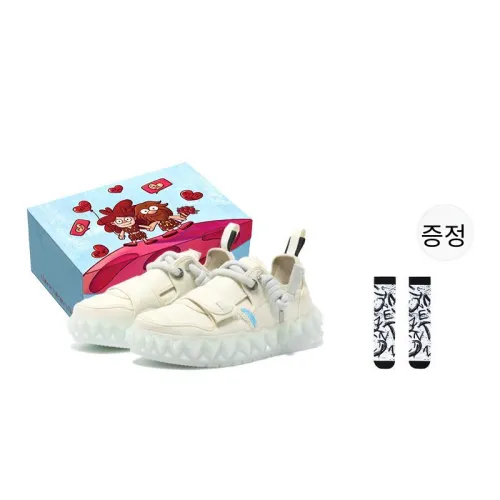 OETZI 아이스 마운틴 시리즈 4 스케이트보드화 로우탑 남녀공용