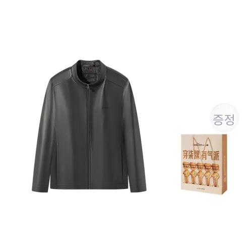 SEVEN 남성 가죽 자켓