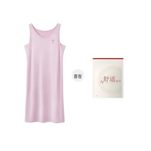 Red beans at home 여성 나이트 가운