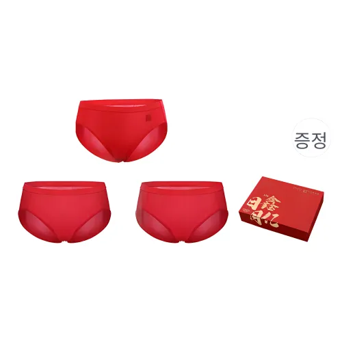 JINSANT 3팩 세트 스타일 G * 2 + 스타일 H * 1 여성 삼각팬티