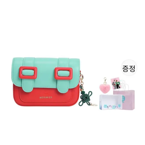 MERIMIES 숄더백 마우스 민트 레드 라이트 위스티어리어 레드 여성