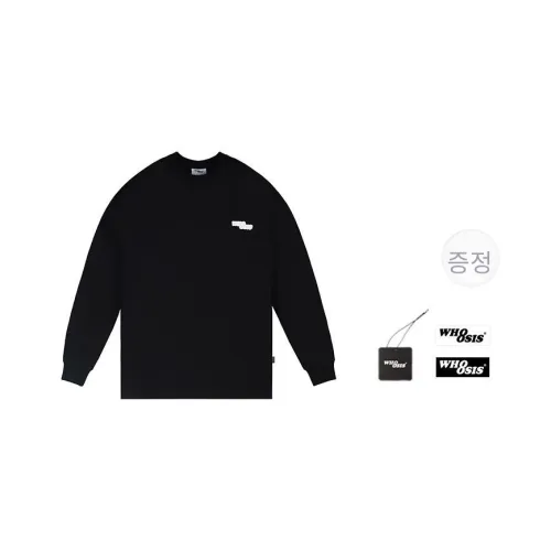 WHOOSIS 남녀공용 티셔츠