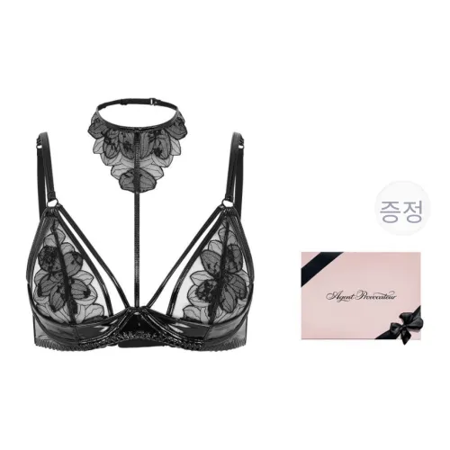 아장 프로보카퇴르 블랙 여성 브래지어