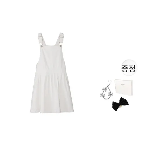 Fstudio 화이트 여성 민소매 원피스