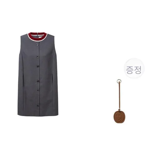 Self Who 그레이 포함된 펜던트 여성 민소매 원피스