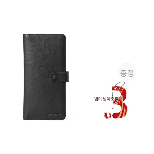 Sharkborough 여권 지갑 블랙 남녀공용