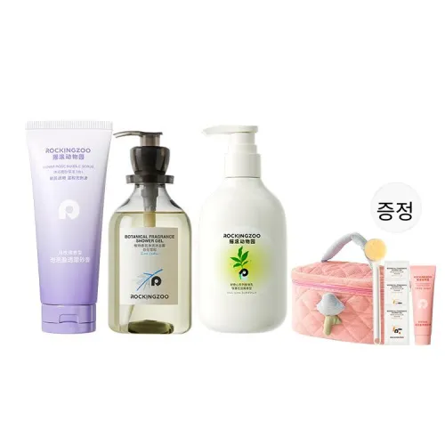 ROCKINGZOO 페이스 스크럽 각질 제거 남녀공용