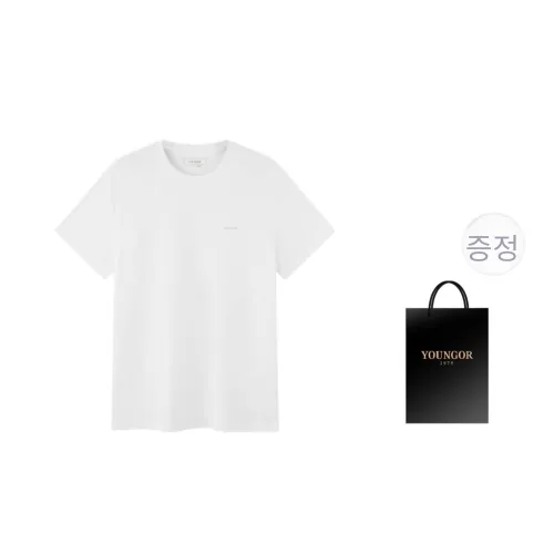 야거얼 블리치 워싱 남녀공용 티셔츠