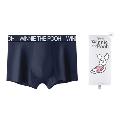 디즈니 1팩 네이비 블루 남성 언더웨어 선물 세트