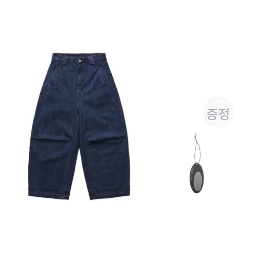 VULCAN STORE 블루 남녀공용 청바지