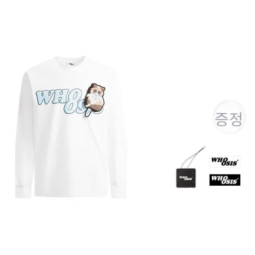 WHOOSIS 남녀공용 티셔츠