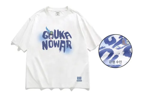 Guuka X SANK 장난감 공동 브랜드 남녀공용 티셔츠