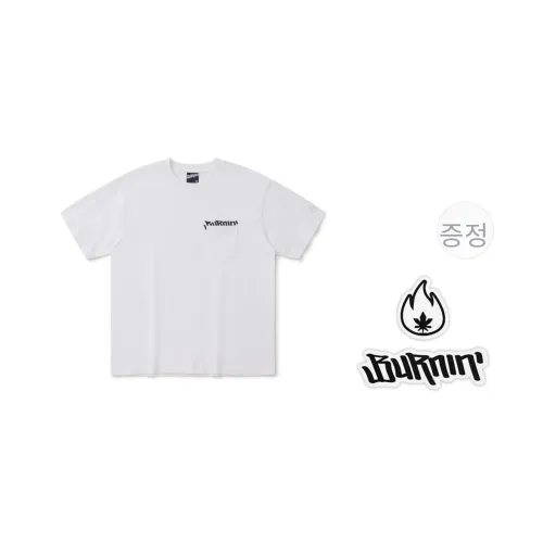 BURNIN 남녀공용 티셔츠