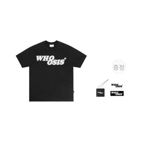 WHOOSIS 남녀공용 티셔츠
