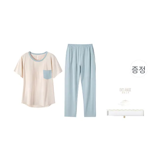 EVESCRET 여성 파자마 세트