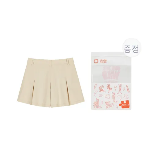NEIWAI 여성 캐주얼 숏 스커트