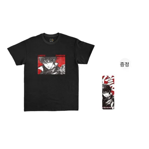 TENGXUNSHIPINCAOCHANGDI 남녀공용 티셔츠