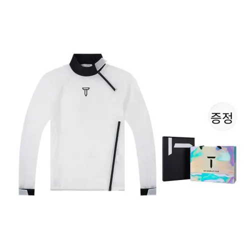 EUROPEAN TOUR 화이트 남성 자켓