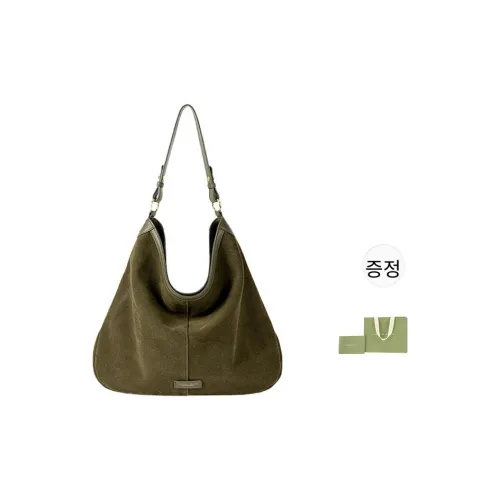 VANESSA HOGAN Vh 클래식 시리즈 숄더백 잉크 그린 여성