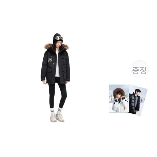 SNOW FLYING 남녀공용 다운 재킷