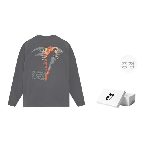 Createexploreexpandconquer 티셔츠 남녀공용 블랙