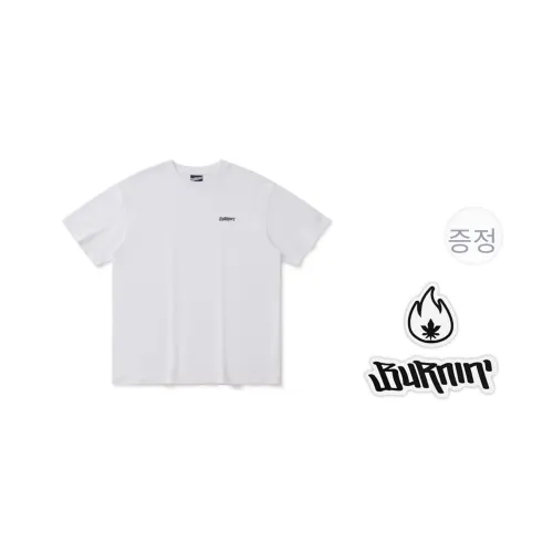 BURNIN 남녀공용 티셔츠