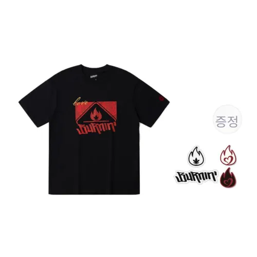 BURNIN 남녀공용 티셔츠
