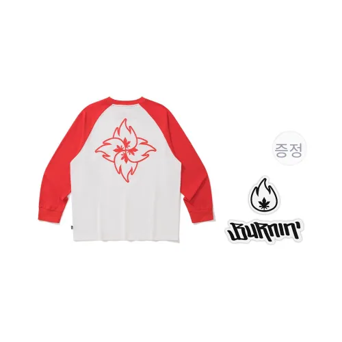 BURNIN 남녀공용 티셔츠