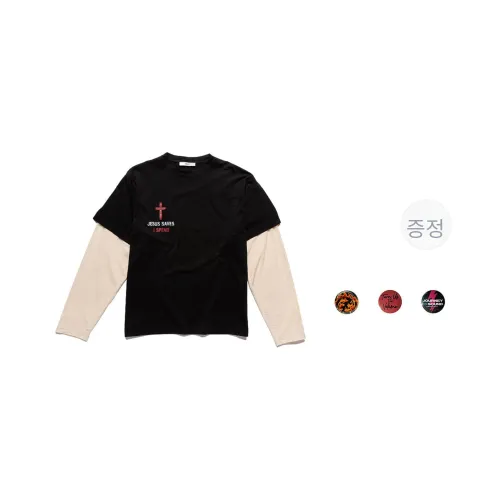 Createexploreexpandconquer 25SS 티셔츠 남녀공용 블랙