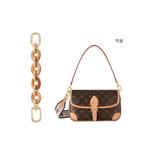 Lan Bao Fan 레진 숄더 스트랩 액세서리 여성 브라운
