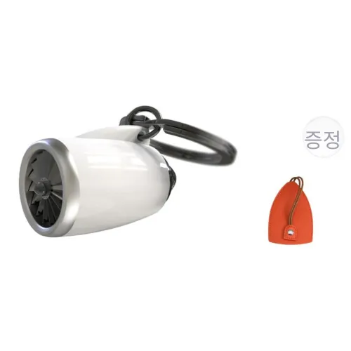 메타[L]모르포세 BIG 인 미니어처 합금 은도금 금도금 열쇠 고리 화이트 남녀공용
