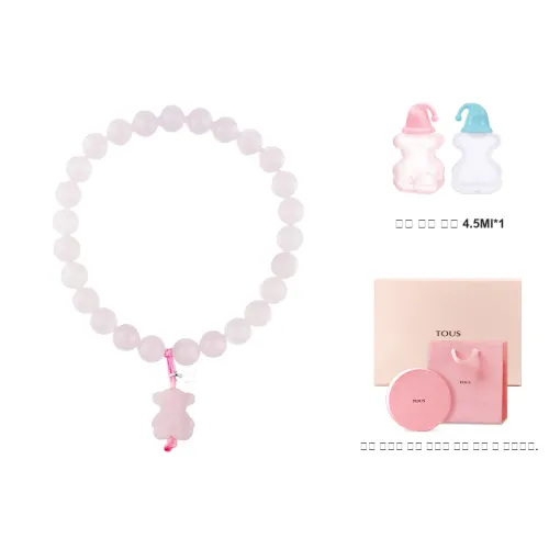 TOUS 색상 AG 염색 쿼츠 암석 팔찌 여성