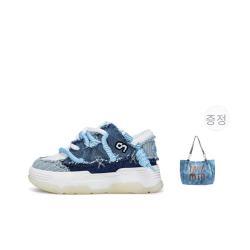 CN 데님 블루 착화감, 미끄럼 방지, 내마모성, 가벼움, 통기성 좋음, 키높이 로우탑 스케이트보드 신발 남녀공용