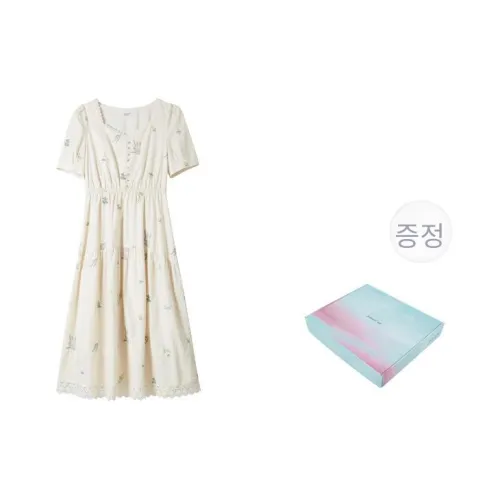 Inman 여성 반팔 원피스