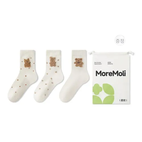 Moremoli 여성 크루 삭스