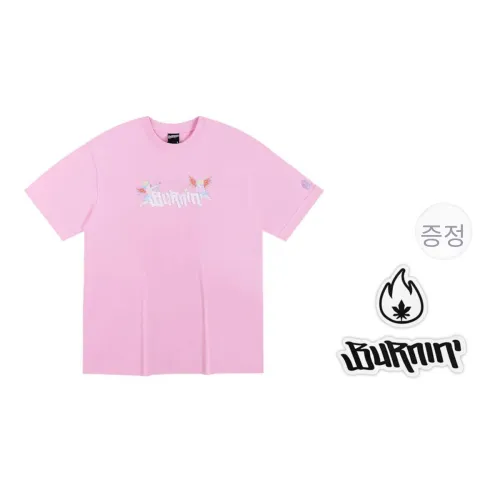 BURNIN 남녀공용 티셔츠