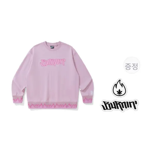 BURNIN 남녀공용 맨투맨