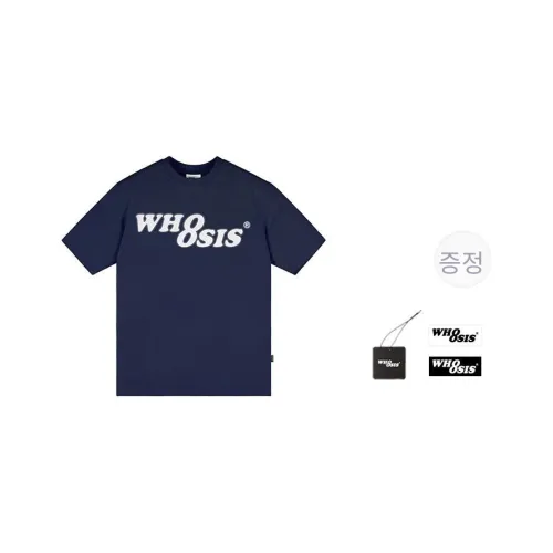 WHOOSIS 남녀공용 티셔츠
