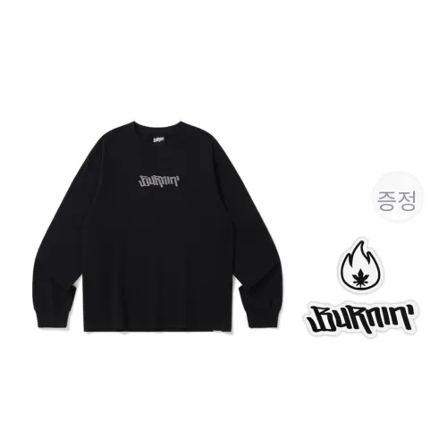 BURNIN 남녀공용 티셔츠