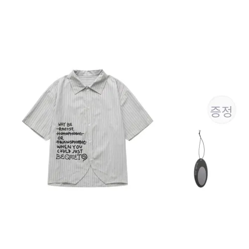 VULCAN STORE 라이트 블루 남녀공용 셔츠