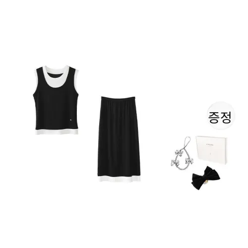 Fstudio 여성 투피스 스커트 세트