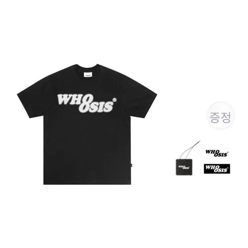 WHOOSIS 남녀공용 티셔츠