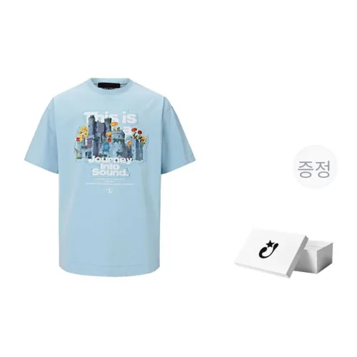 Createexploreexpandconquer 플로럴 캐슬 시리즈 SS23 남녀공용 티셔츠