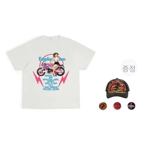 Createexploreexpandconquer CEEC LA SS23 EXPLORE 시리즈 남녀공용 티셔츠