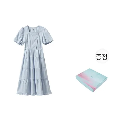 Inman 여성 반팔 원피스