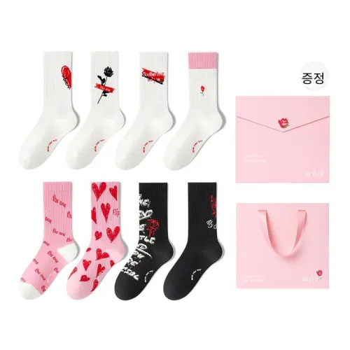 B&C.Room 남녀공용 크루 삭스