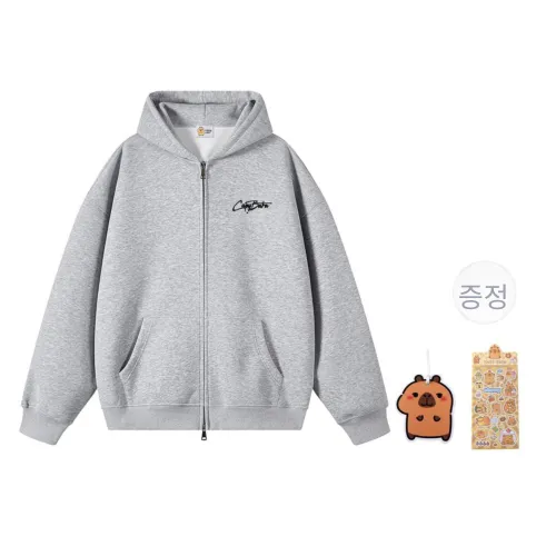 KAPIBALAXIAOHUANGTUN 남녀공용 맨투맨